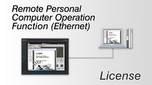 パソコンリモート操作機能 (Ethernet) ライセンス パソコンリモート操作機能 (Ethernet) ライセンス